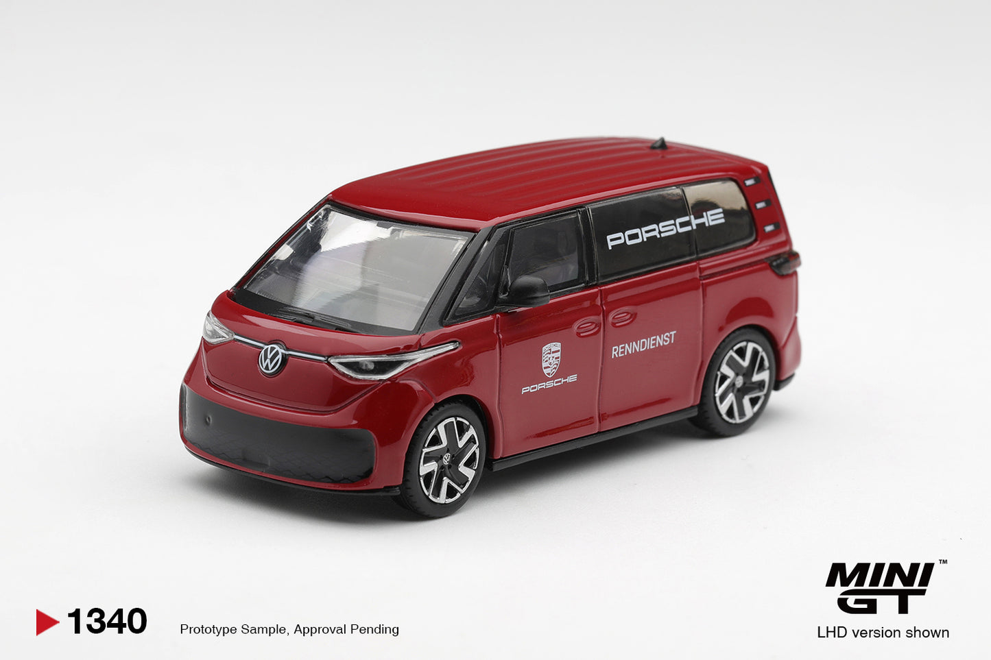 *PRE ORDER* MINI GT 1340 Volkswagen ID.Buzz Porsche Renndienst
