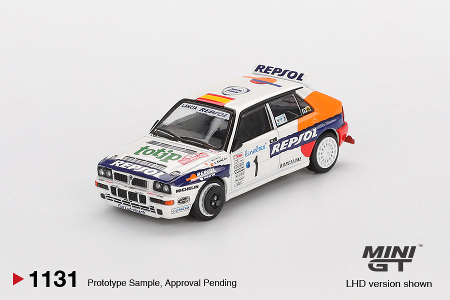 MINI GT 1131 Lancia Delta HF Integrale Evoluzione #1 1993 Rallye Monte-Carlo