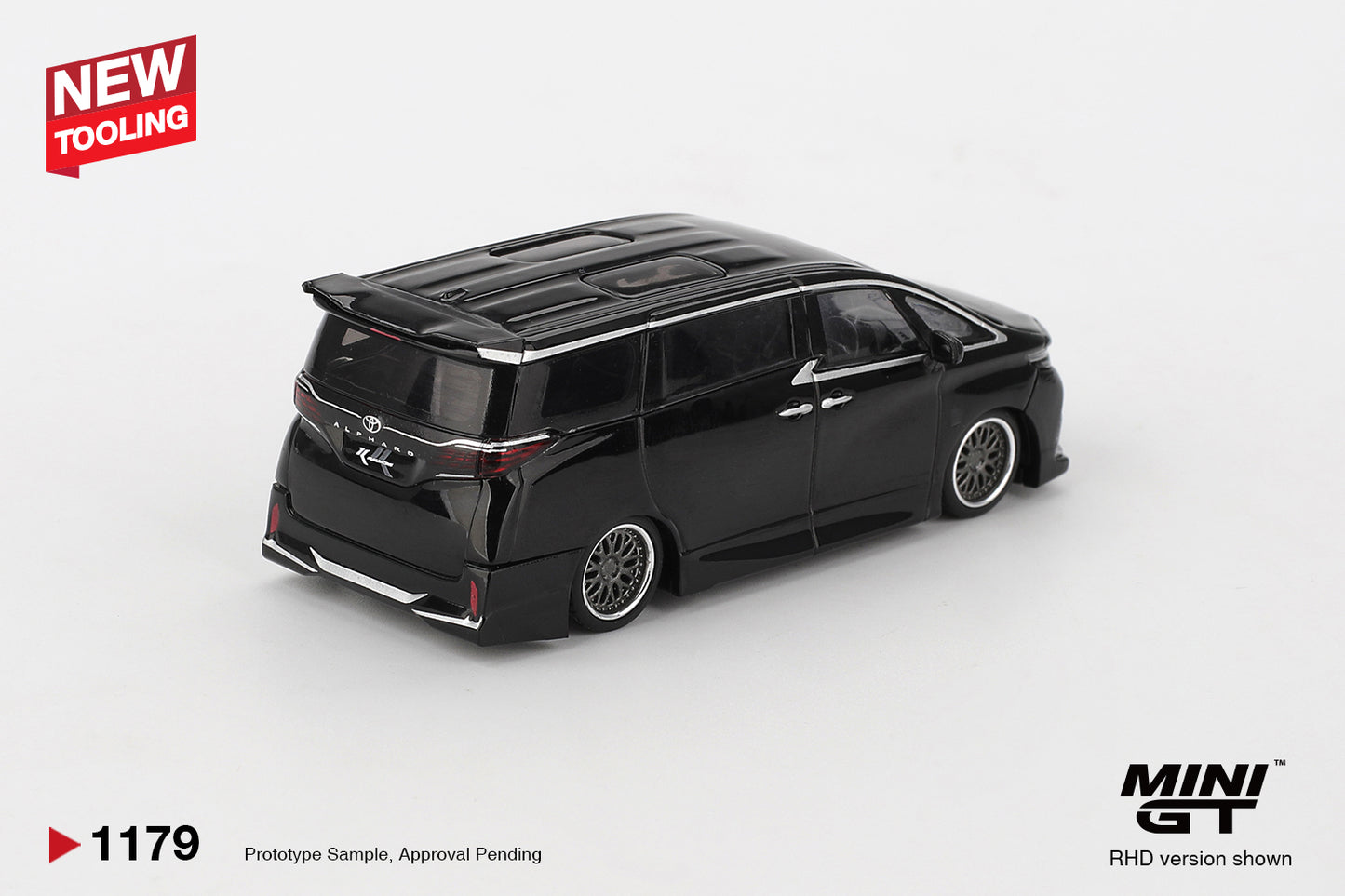 MINI GT 1179 Toyota Alphard 40 KUHL Black