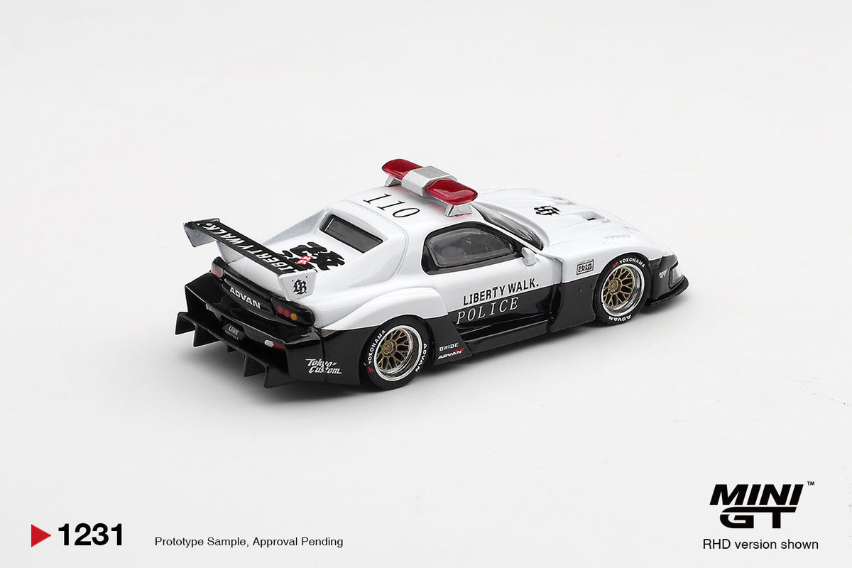 MINI GT 1231 MAZDA RX-7 LB-Super Silhouette Police