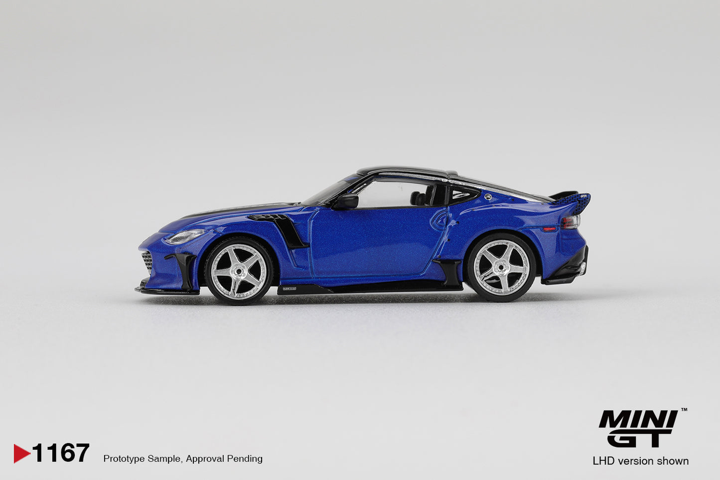 MINI GT 1167 Nissan Z VeilSide FFZ400 Seiran Blue