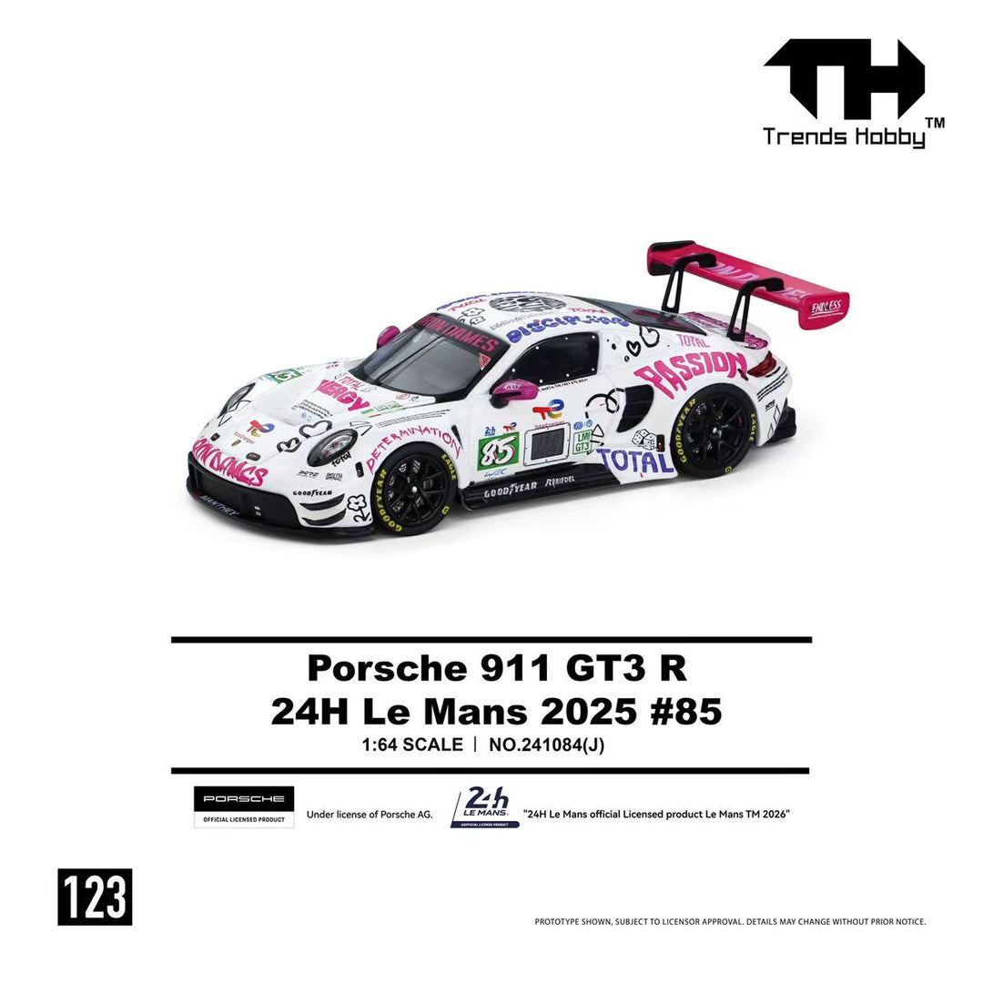 Trends Hobby Porsche 911 GT3 R Iron Dames #85 – 2025 Le Mans 24H LMGT3