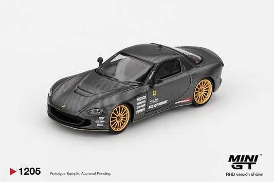 MINI GT 1205 Mazda RX-7 RE-Amemiya Matsukiyo KOKU 3 Rotor NA-7 TAS 2025 Best Tuned Car Award