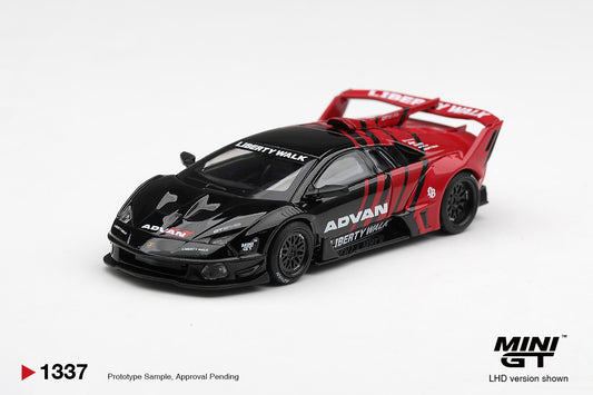 *PRE ORDER* BLISTER MINI GT 1337 Lamborghini Murcielago LB Silhoutte Advan