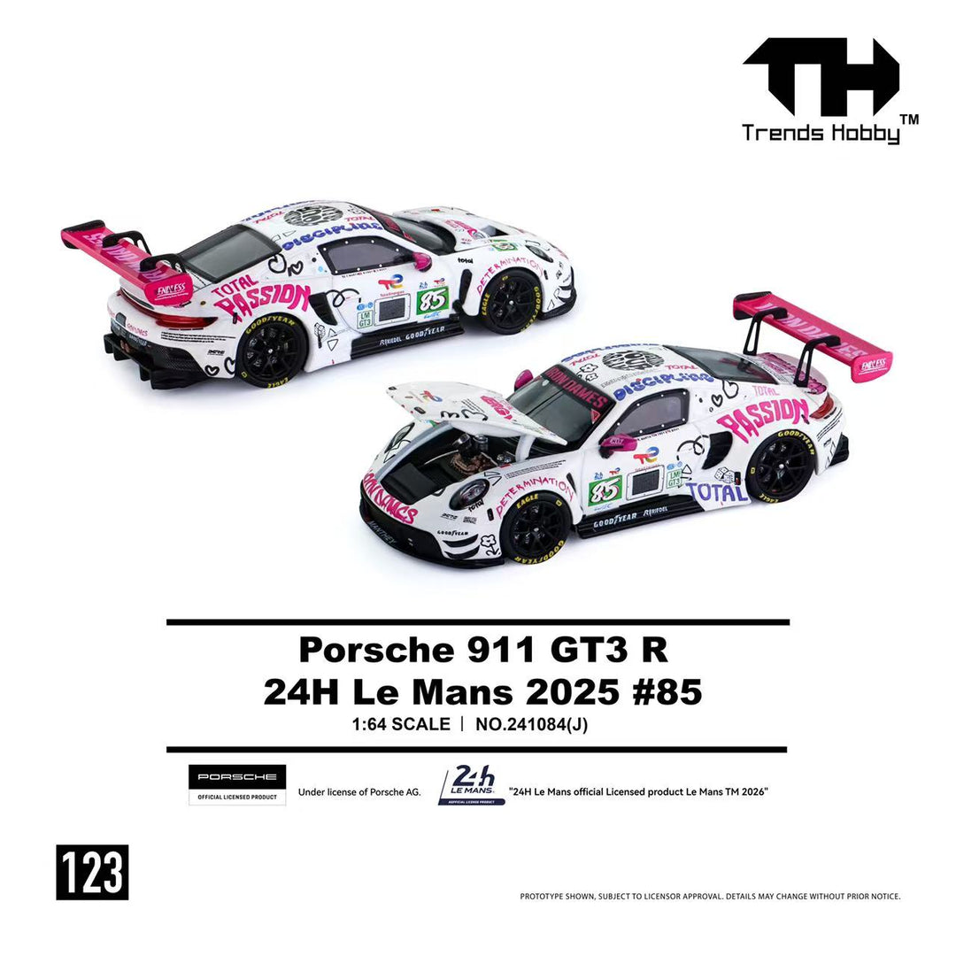 Trends Hobby Porsche 911 GT3 R Iron Dames #85 – 2025 Le Mans 24H LMGT3