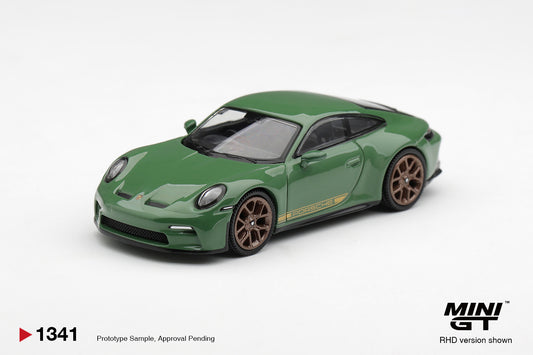 *PRE ORDER* MINI GT 1341 BLISTER Porsche 911 (992) GT3 Touring Auratium Green