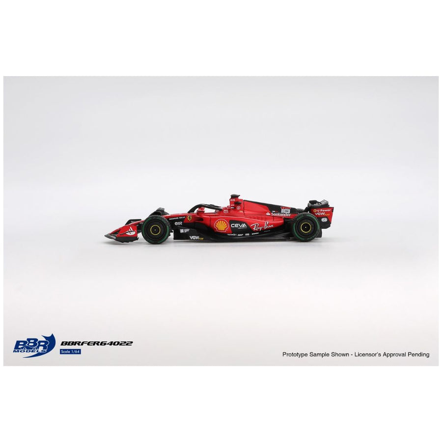 BBR MODELS Ferrari SF23 #16 Charles Leclerc 2023 Monaco GP