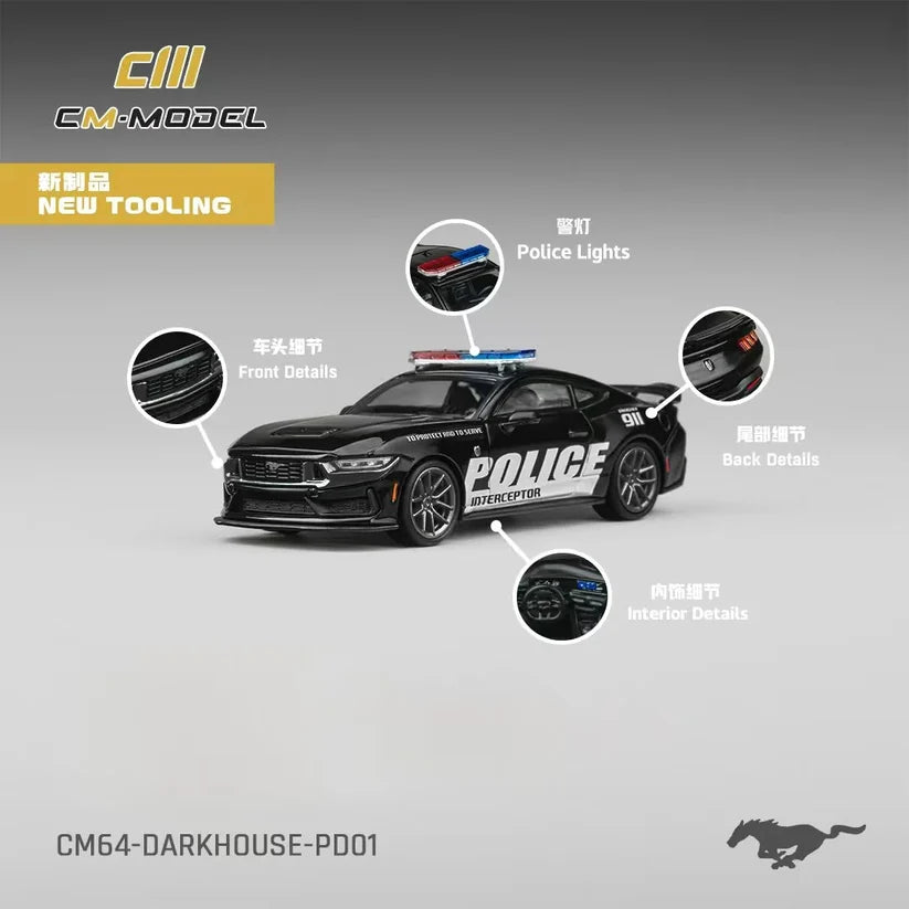 CM Model Ford DarkHorse Policecar