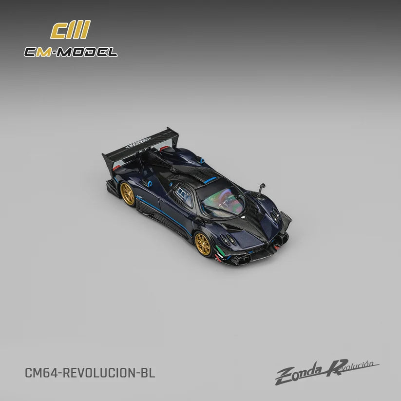 CM Model Pagani Zonda Revlucion Metallic Blue
