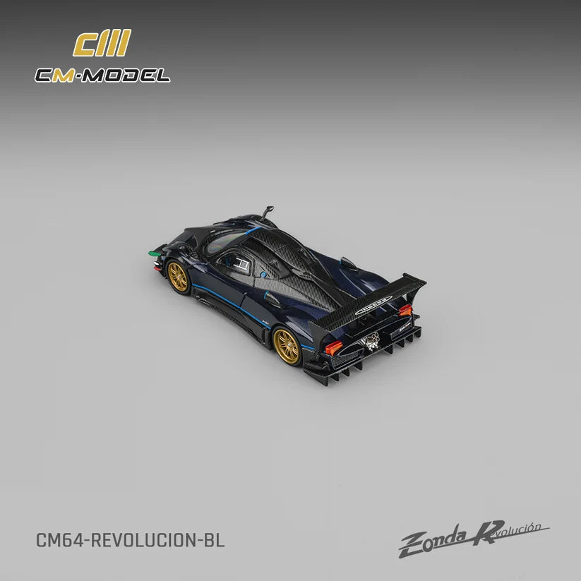 CM Model Pagani Zonda Revlucion Metallic Blue