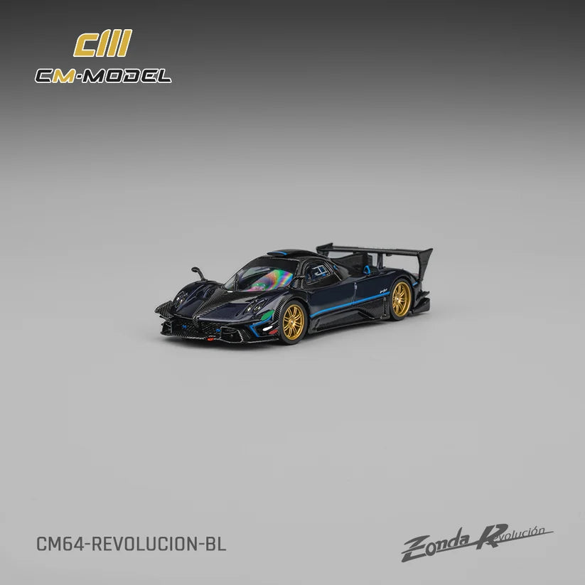 CM Model Pagani Zonda Revlucion Metallic Blue