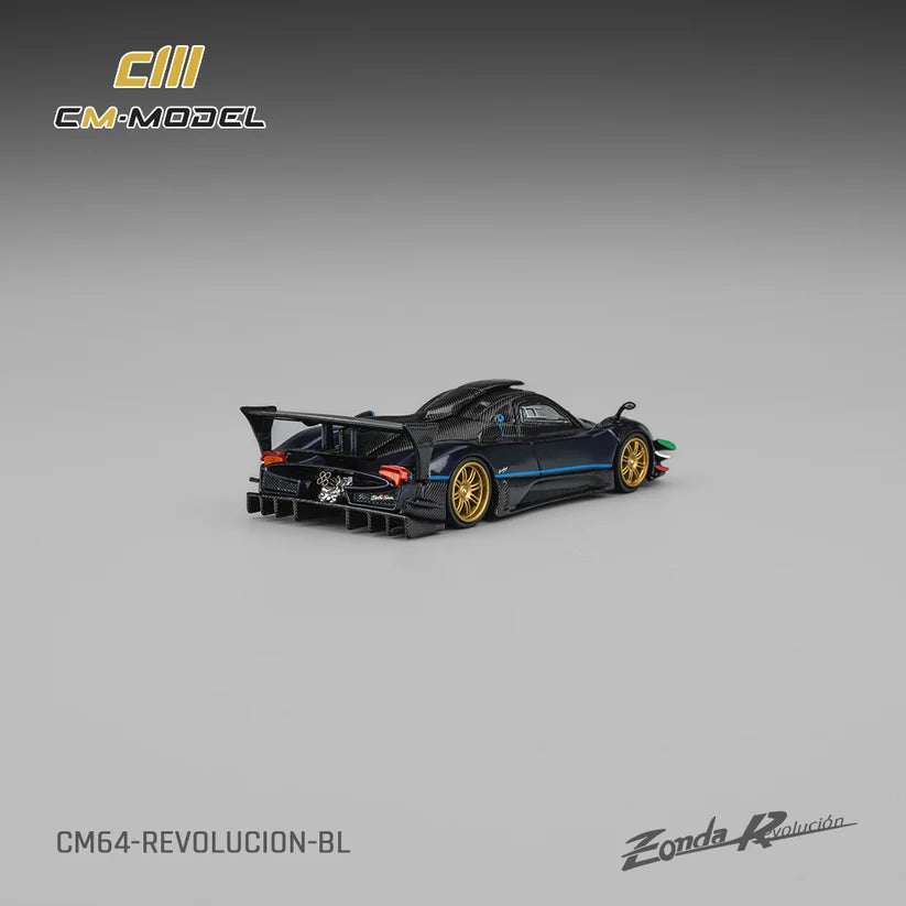 CM Model Pagani Zonda Revlucion Metallic Blue
