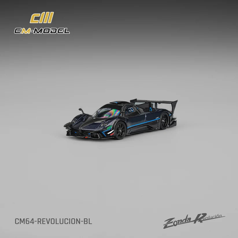 CM Model Pagani Zonda Revlucion Metallic Blue
