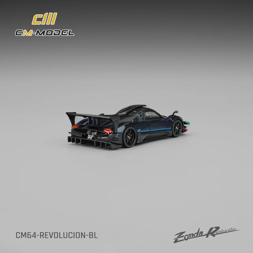 CM Model Pagani Zonda Revlucion Metallic Blue