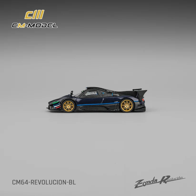 CM Model Pagani Zonda Revlucion Metallic Blue