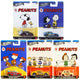 Imported Hot Wheels Silver Series Peanuts Set of 5 cars