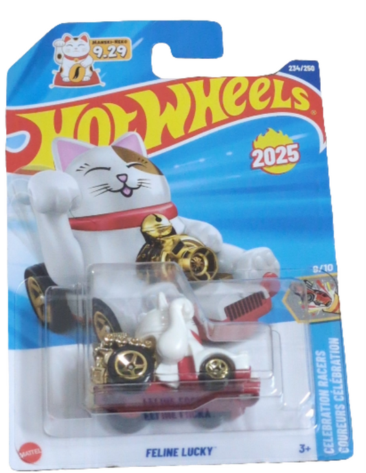 Hotwheels Feline Lucky and Hoto Roto Combo of 2 Cars