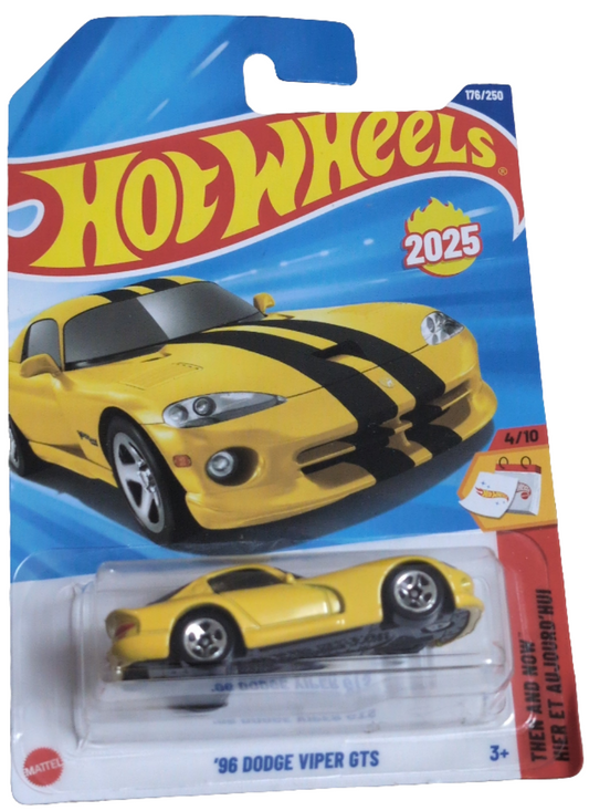 Hot Wheels 96 Dodge Viper GTS combo of 2 cars