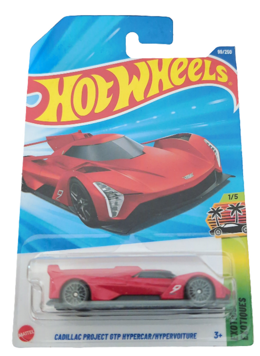 Hot Wheels CADILLAC PROJECT GTP HYPERCAR and Rapid pulse COMBO of 2 Cars