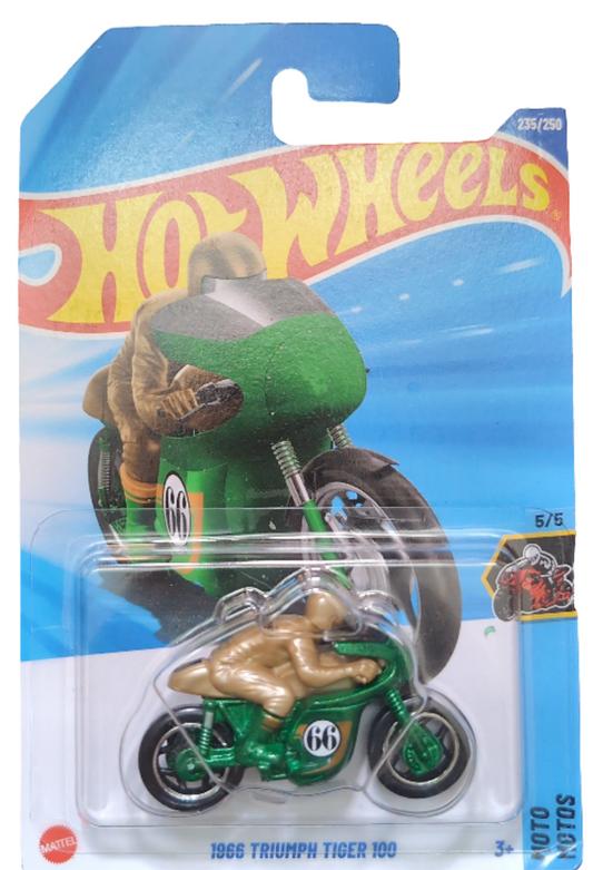 Hotwheels 1966 Triumph Tiger Combo of 2 cars (Treasure hunt)