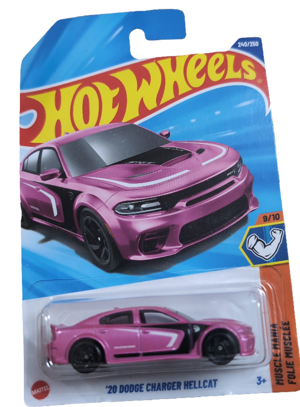Imported Combo for 3 Hotwheels 20 Dodge Charger Hellcat