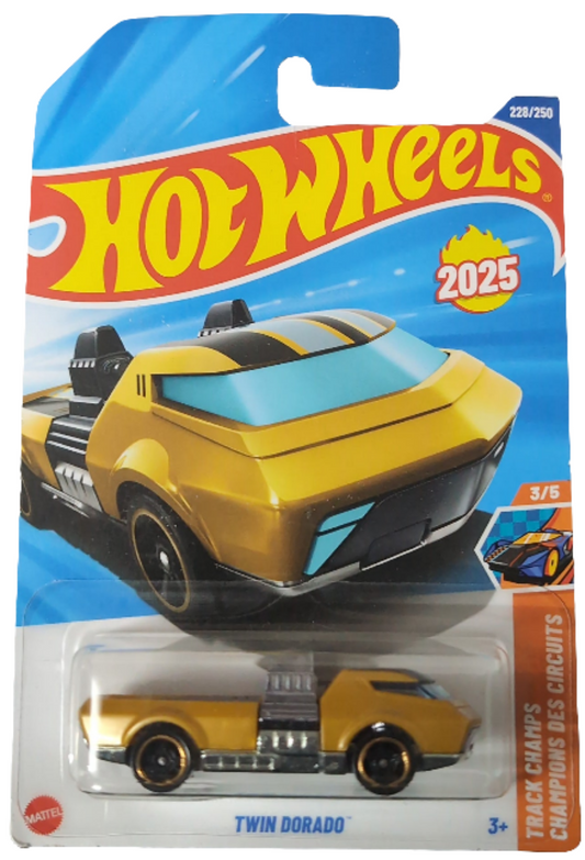 Hot Wheels TWIN DORADO