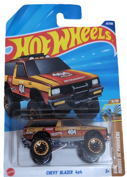 Hotwheels Chevy Blazer 4×4 and Matchbox Express Delivery