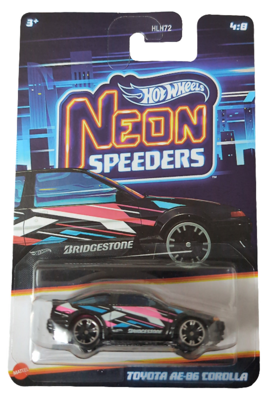 Hot Wheels Neon Speeders TOYOTA AE-86 COROLLA