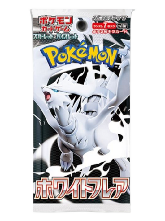 Pokemon Japanese White Flare Booster Pack (Sv11w)