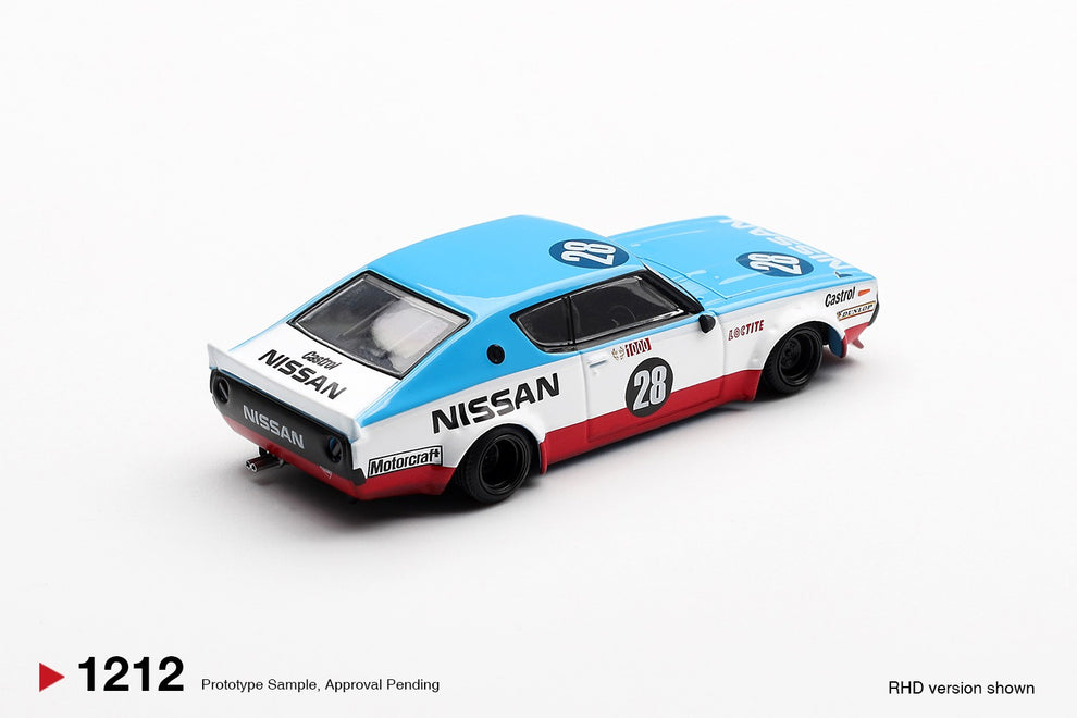MINI GT 1212 1/64 Nissan Skyline Kenmeri Liberty Walk Nissan Racing '75 concept (RHD)