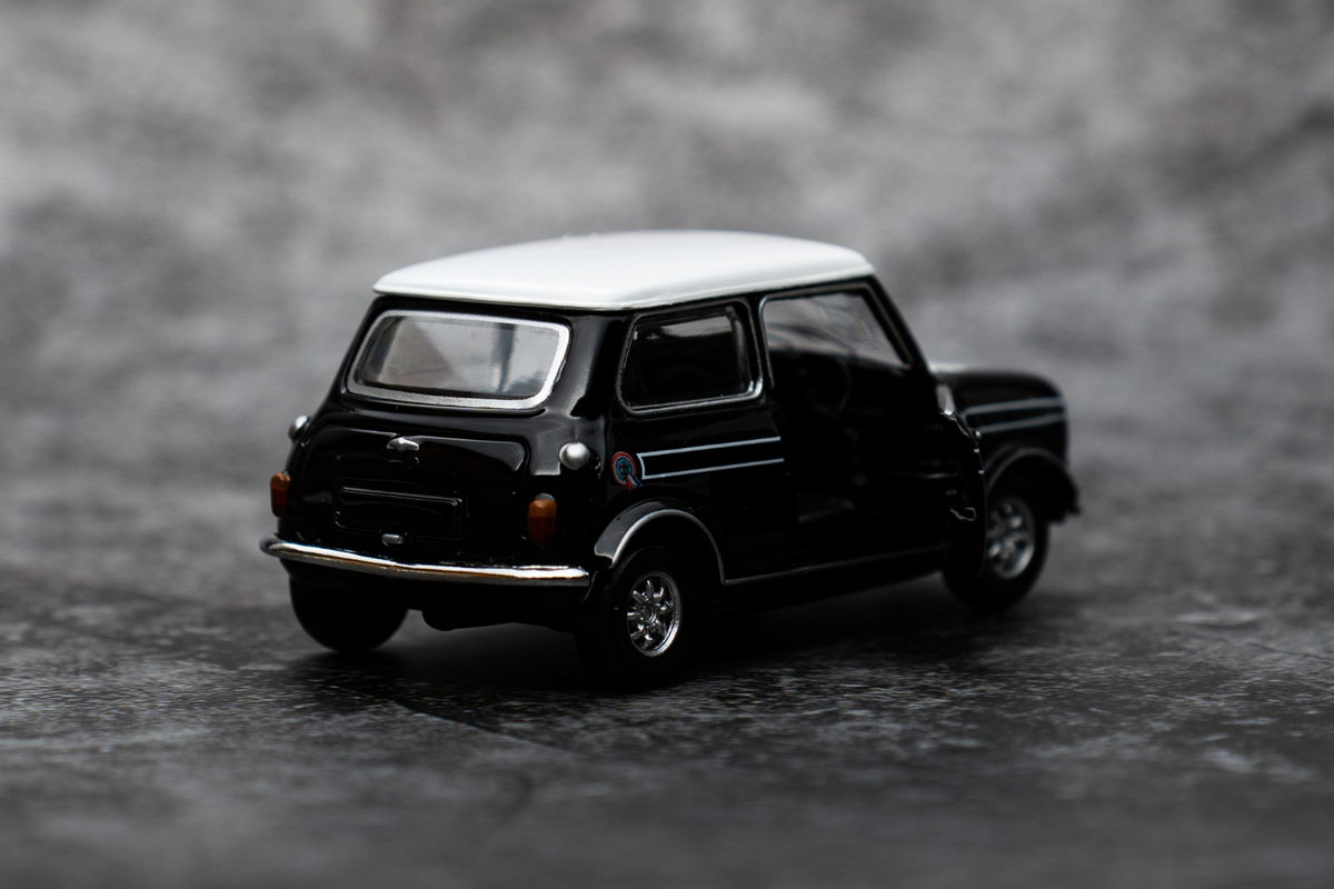 Tiny City Model Car Mini Cooper Black (115)
