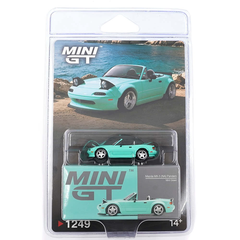 MINI GT 1125 BLISTER Mazda MX-5 (NA) Pandem Mint Green