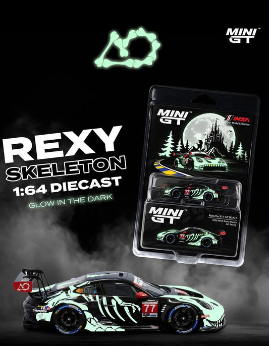 *PREORDER* MINI GT Rexy Skeleton AO racing exclusive