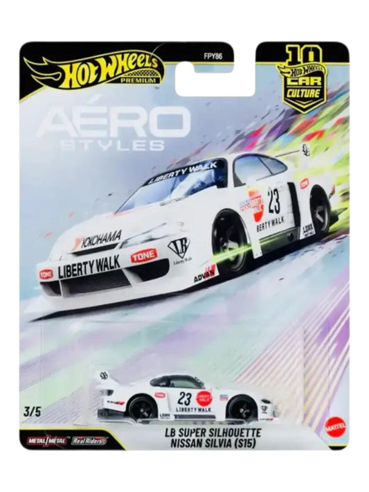 Imported HotWheels Premium Aero Styles 'LB Super Silhouette Nissan Silvia (S15)