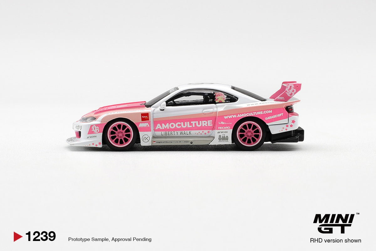 MINI GT 1239 NISSAN SILVIA S15 LBSUPER SILHOUETTE AMOCULTURE