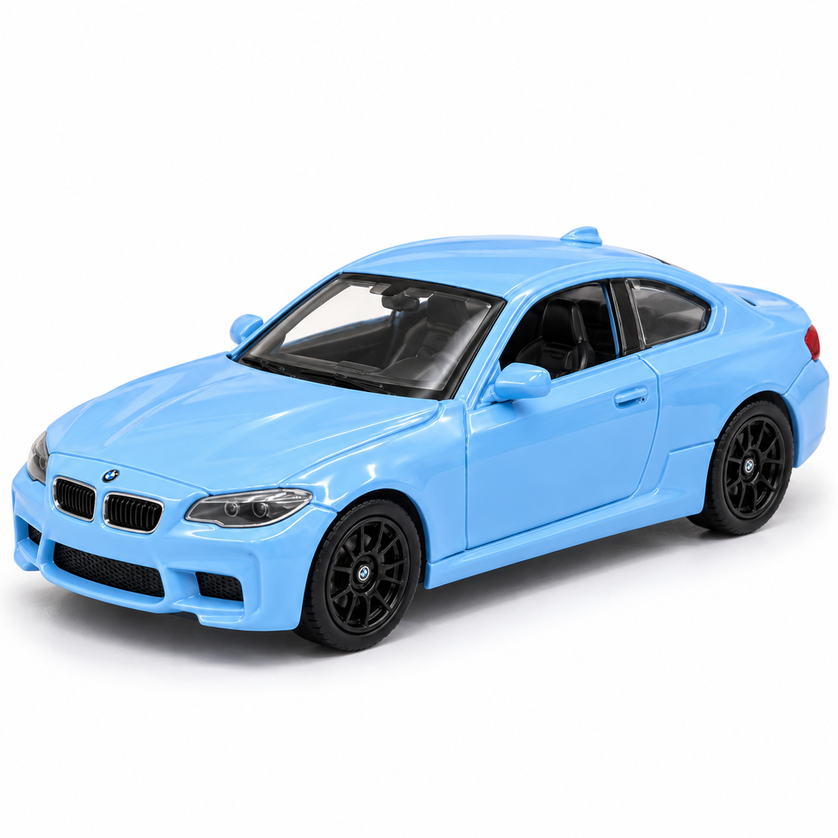 Welly BMW M2 Coupe Light Blue Die-Cast Model Car
