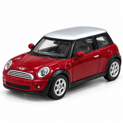 Welly Mini Cooper Red Die-Cast Metal Model Car