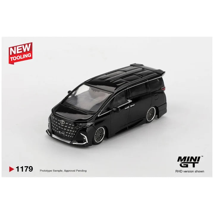 Mini GT Blister 1179: Toyota Alphard 40 KUHL Black