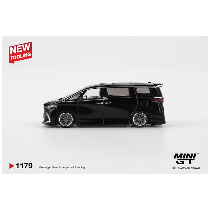 Mini GT Blister 1179: Toyota Alphard 40 KUHL Black