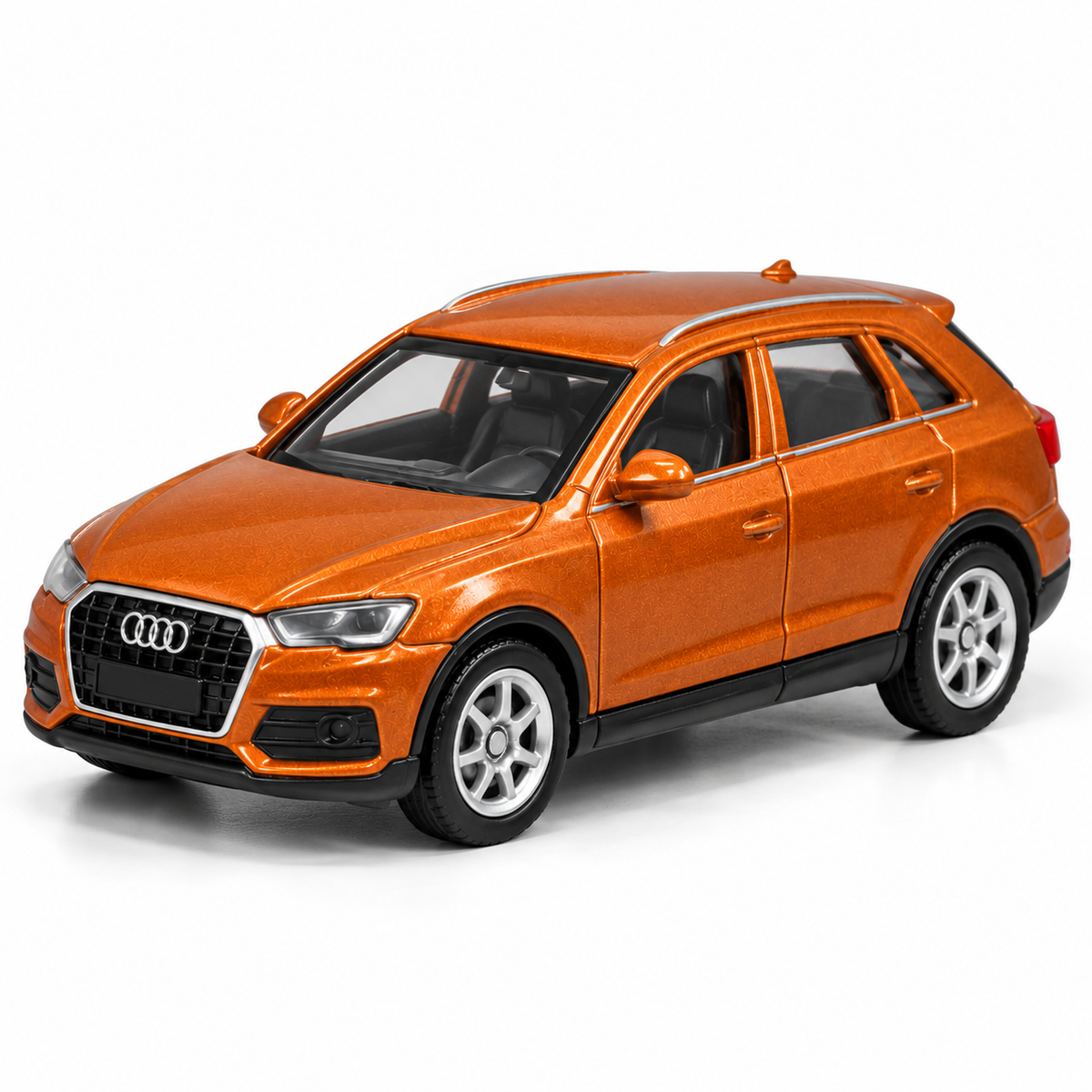 Welly Audi 2013 Q3 Metallic Orange Die-Cast Metal Model Car