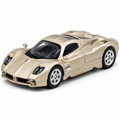 Welly Pagani Utopia Light Gold Die-Cast Metal Model Car