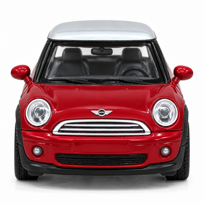 Welly Mini Cooper Red Die-Cast Metal Model Car