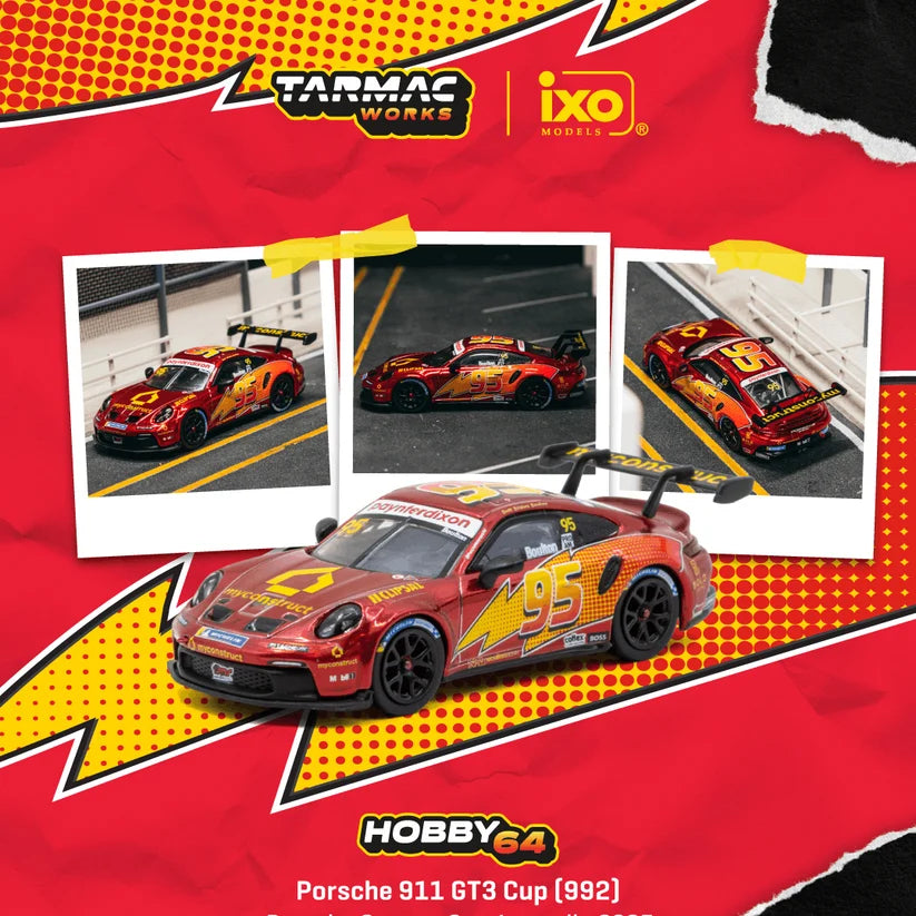 *PREORDER* Tarmac Works Porsche 911 GT3 Cup (992)
