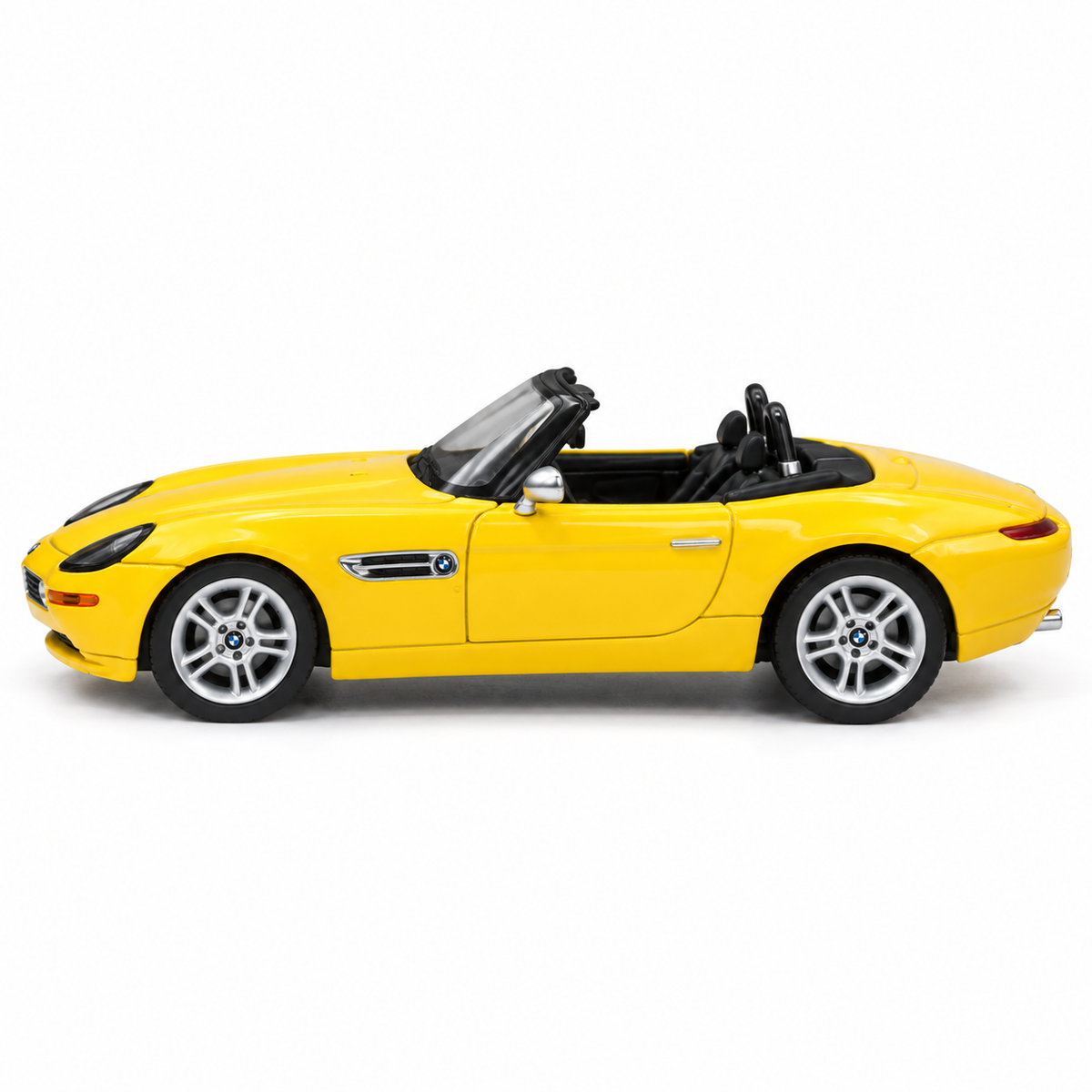 Welly BMW Z8 Roadster Yellow Die-Cast Metal Model Car