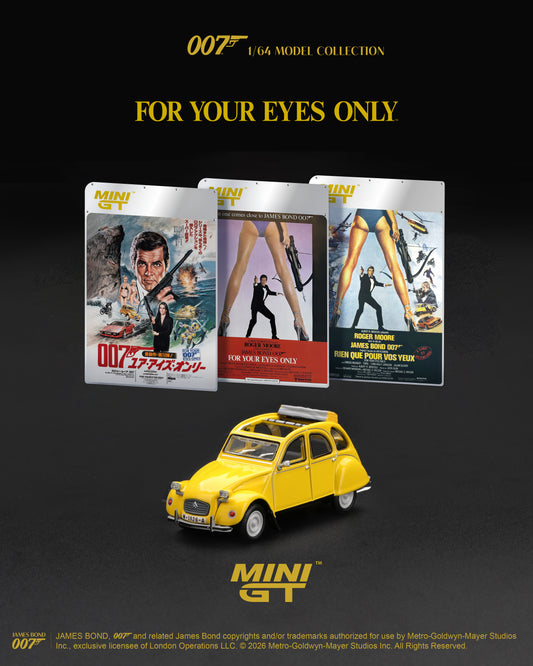 *PRE ORDER* MINI GT LOTUS ESPRIT S1 “THE SPY WHO LOVED ME” SUBMARINE English Blister