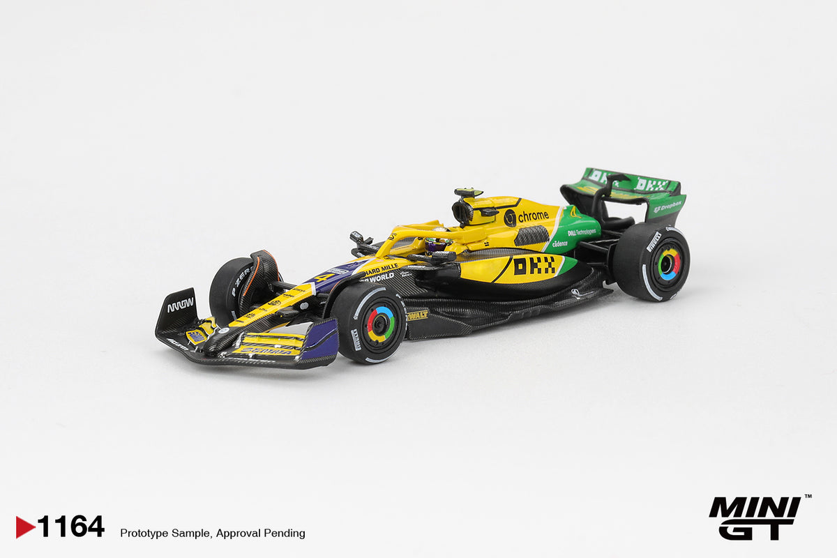 MINI GT 1164 McLaren MCL38 #4 Lando Norris 2024 F1 Monaco GP