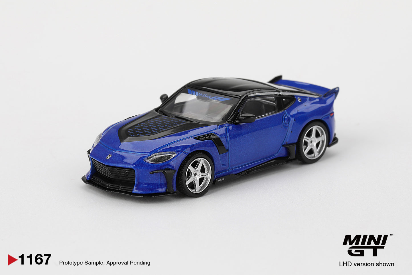 MINI GT 1167 Nissan Z VeilSide FFZ400 Seiran Blue