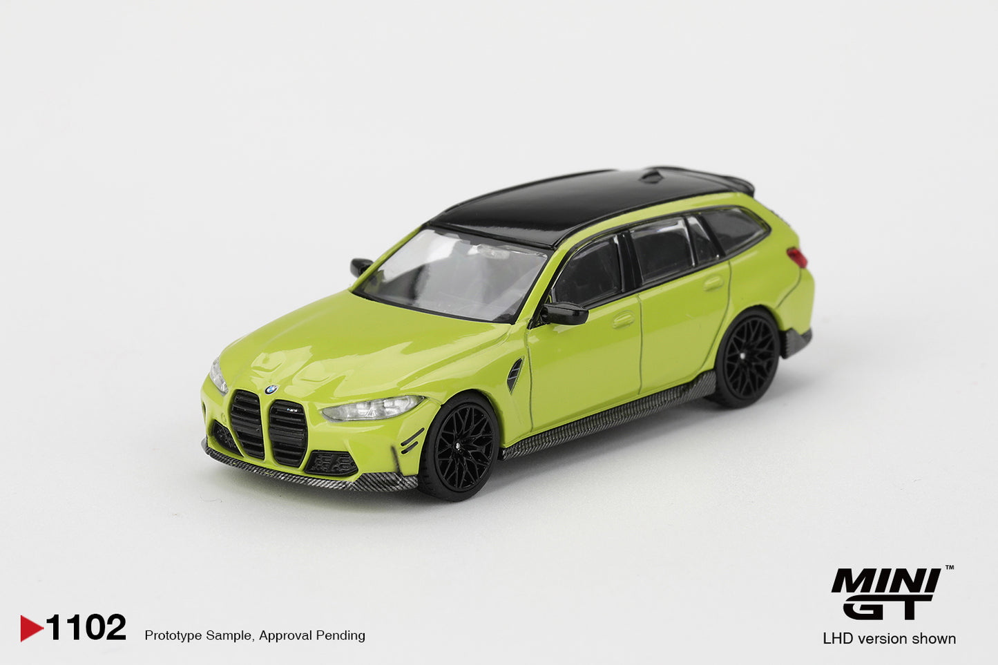 PRE-ORDER: MINI GT 1102 BMW M3 M Performance Touring Sao Paulo Yellow