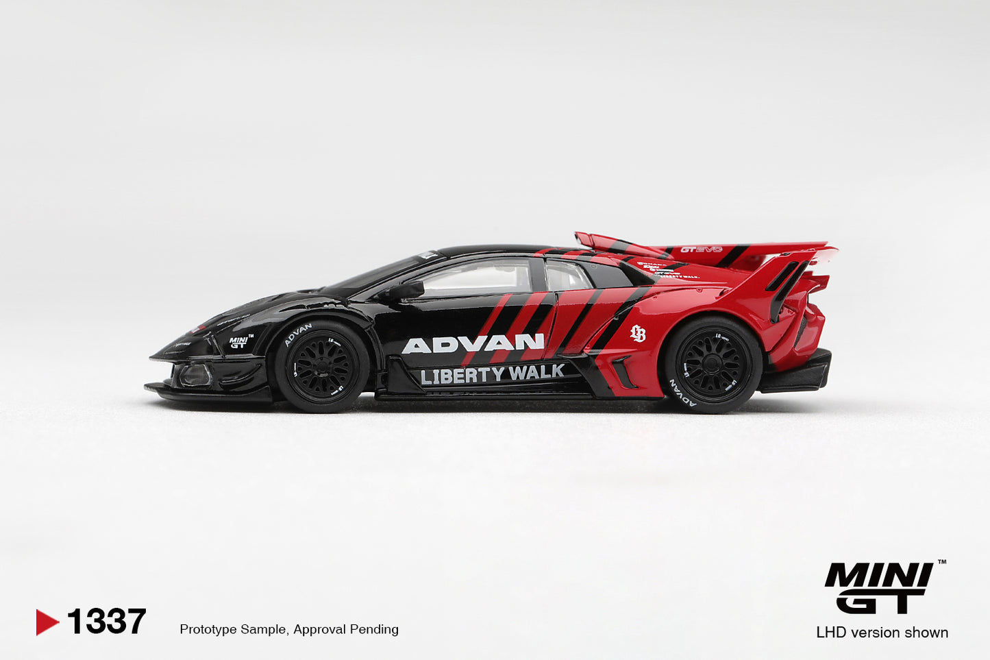 *PRE ORDER* MINI GT 1337 Lamborghini Murcielago LB Silhoutte Advan