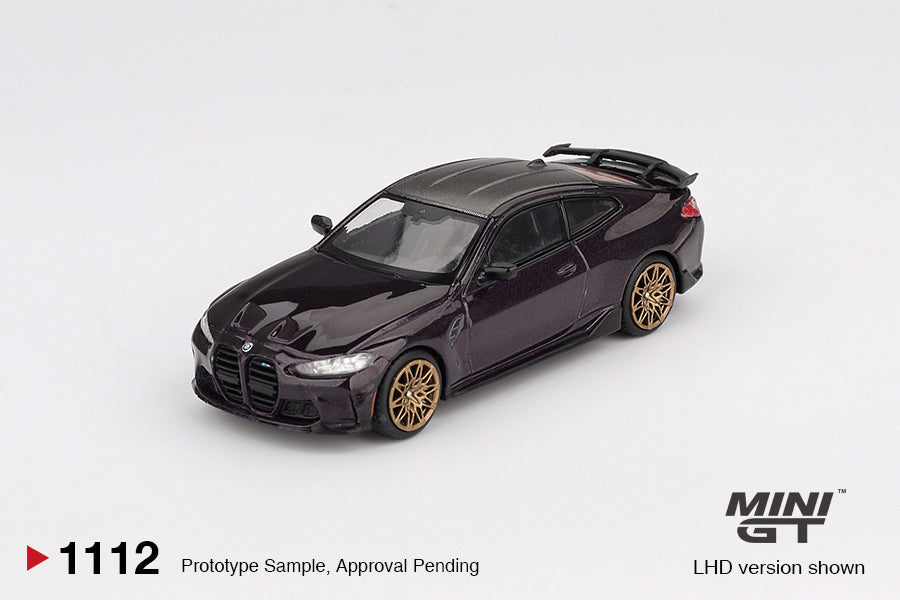 PRE-ORDER: MINI GT 1112 BMW M4 M-Performance Daytona Violet